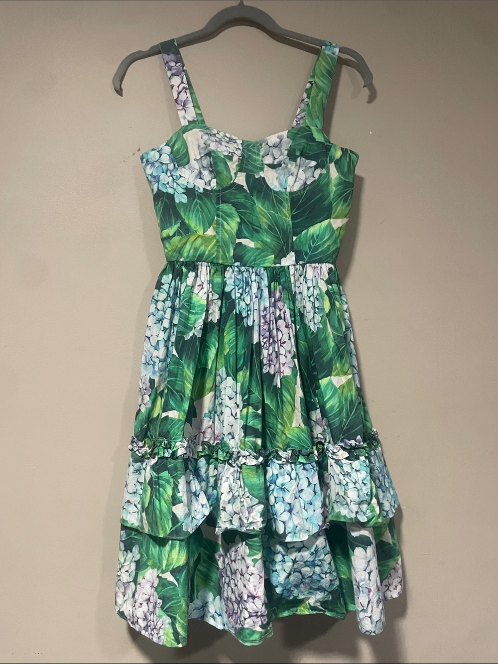 DOLCE & GABBANA HYDRANGEA DRESS - Picture 6 of 8